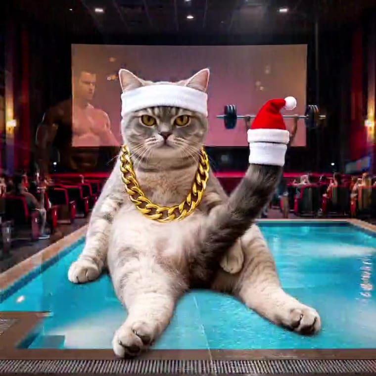 Santa hat, chain — The club
